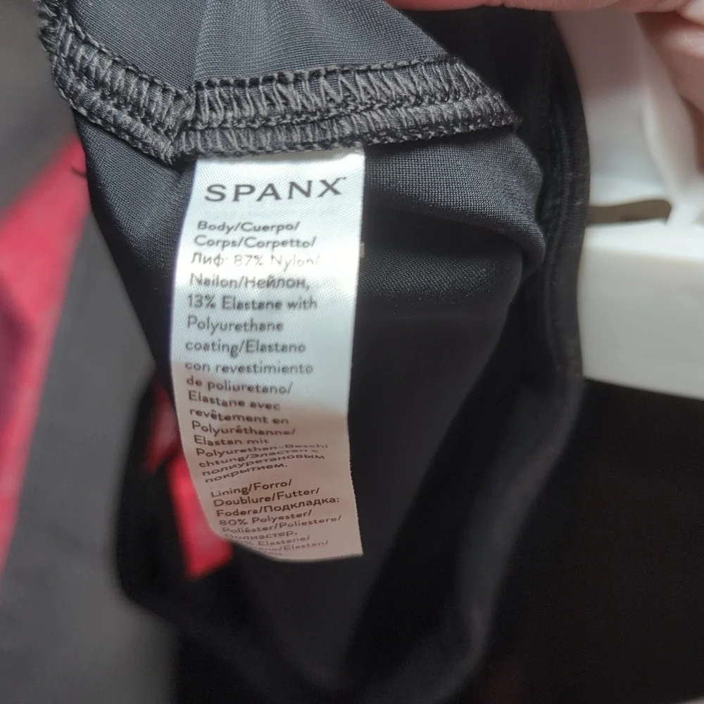 Spanx Black + Gray Camo Leggings Girls Size L